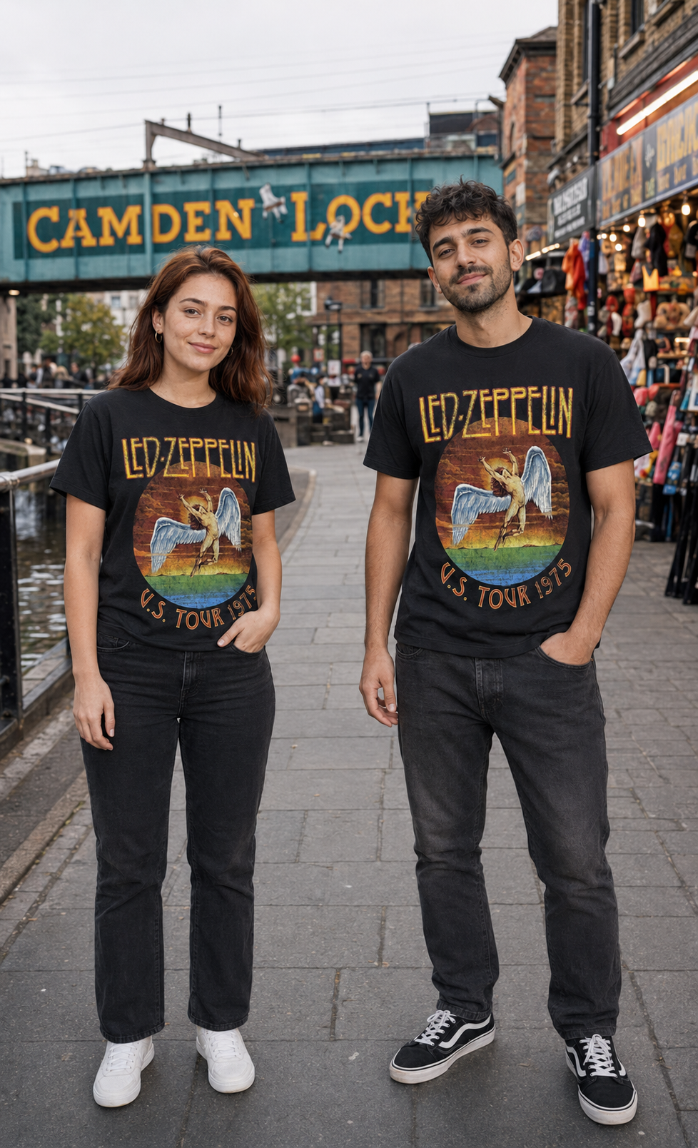 Led Zeppelin USA Tour '75 T-Shirt