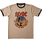 AC/DC Let There Be Rock Tour '77 Ringer T-Shirt - Hexael