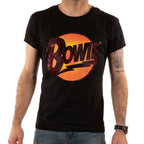 David Bowie Unisex Diamond Dogs Embellished Logo T-Shirt - Hexael