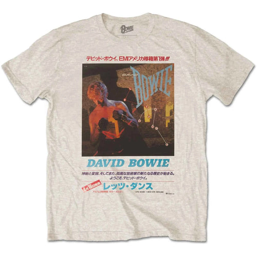 David Bowie Japanese Text T-Shirt - Hexael