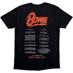 David Bowie New York City T-Shirt - Hexael