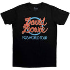 David Bowie 1978 World Tour T-Shirt - Hexael