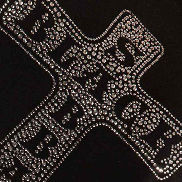 Black Sabbath Cross Embellished T-Shirt