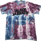 Black Sabbath Wavy Logo Dip-Dye T-Shirt - Hexael
