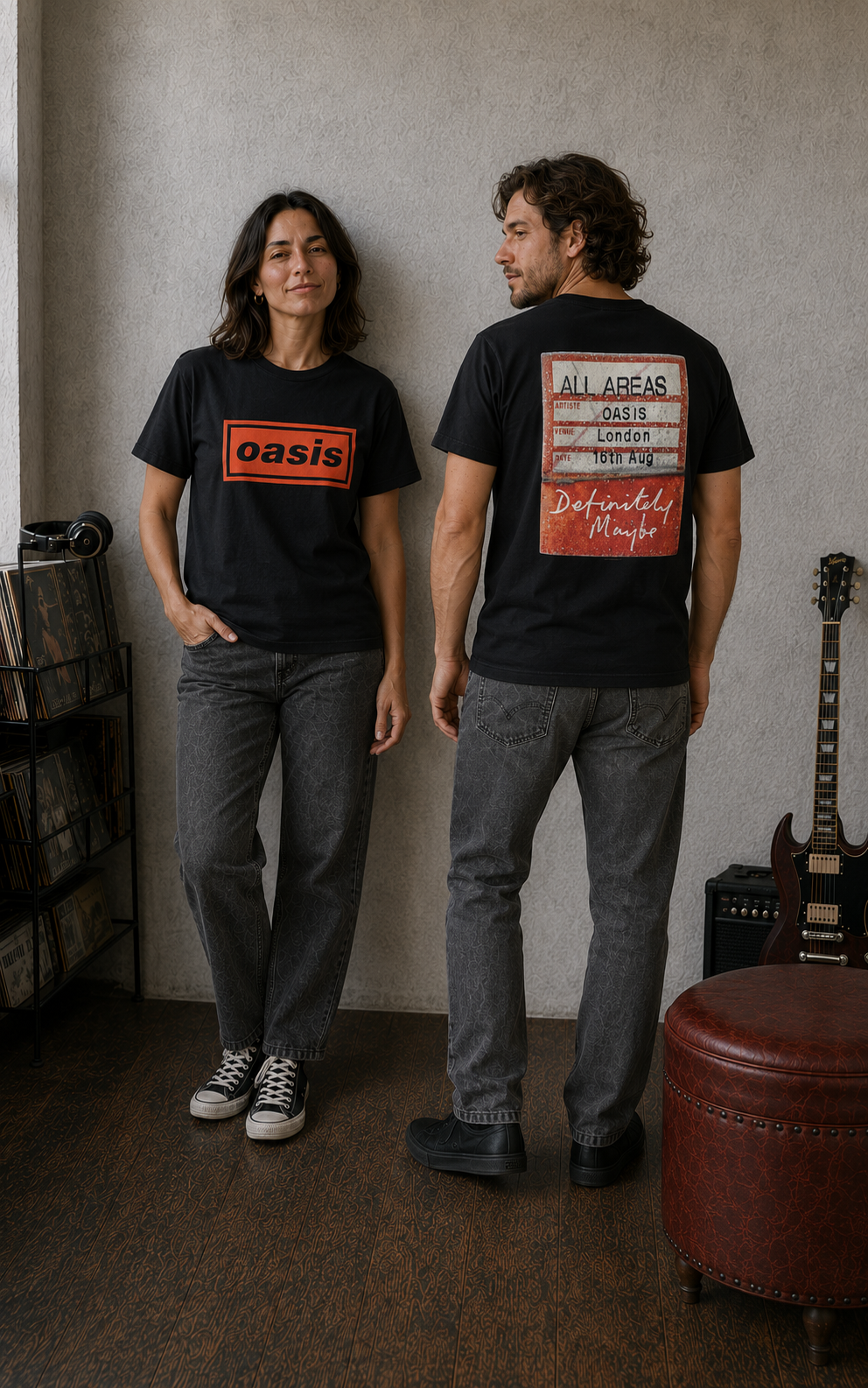 Oasis Definitely Maybe AAA Pass T-Shirt