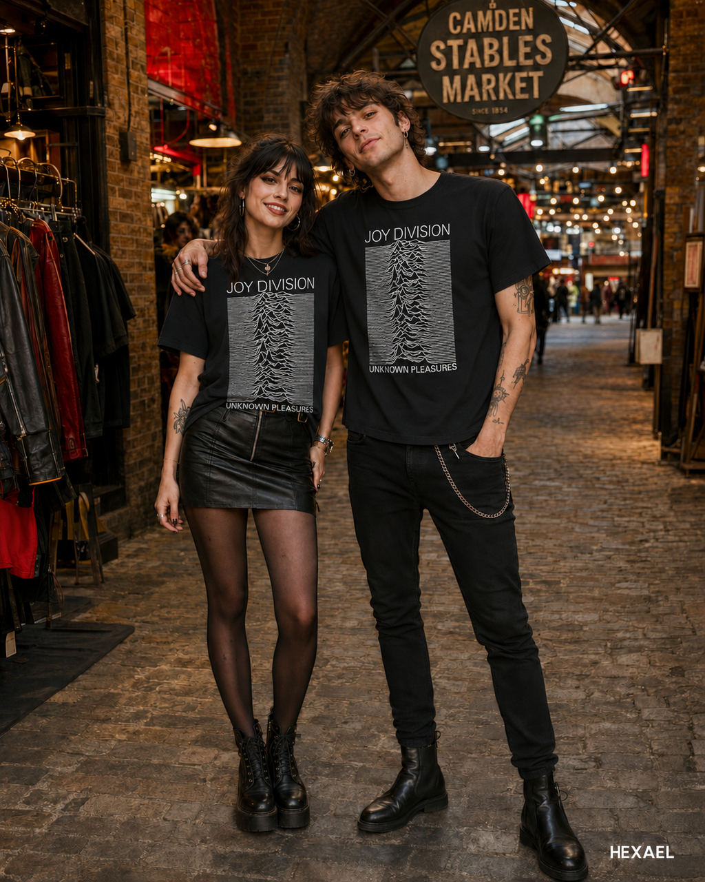 Joy Division Unknown Pleasures Black T-Shirt
