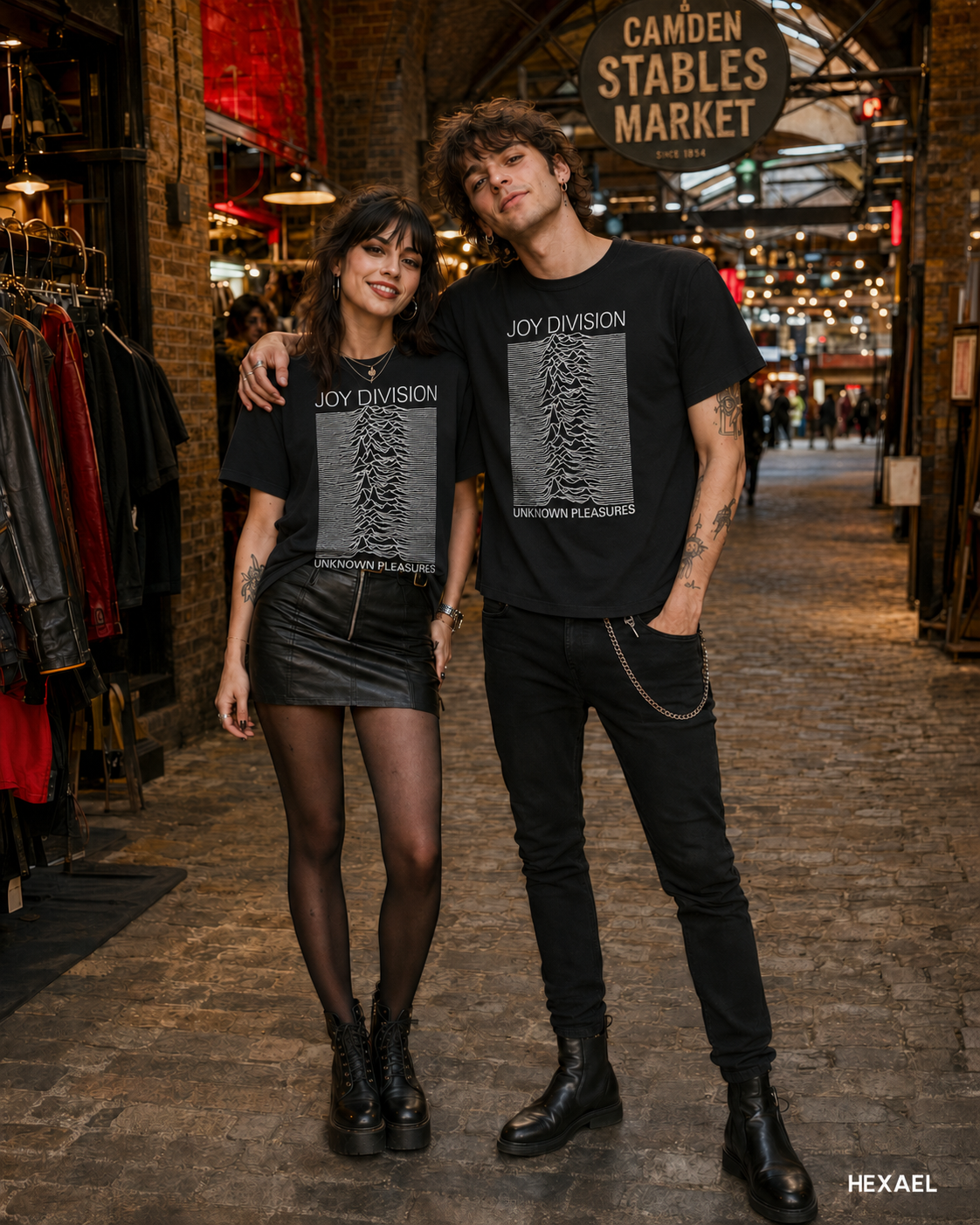 Joy Division Unknown Pleasures Black T-Shirt