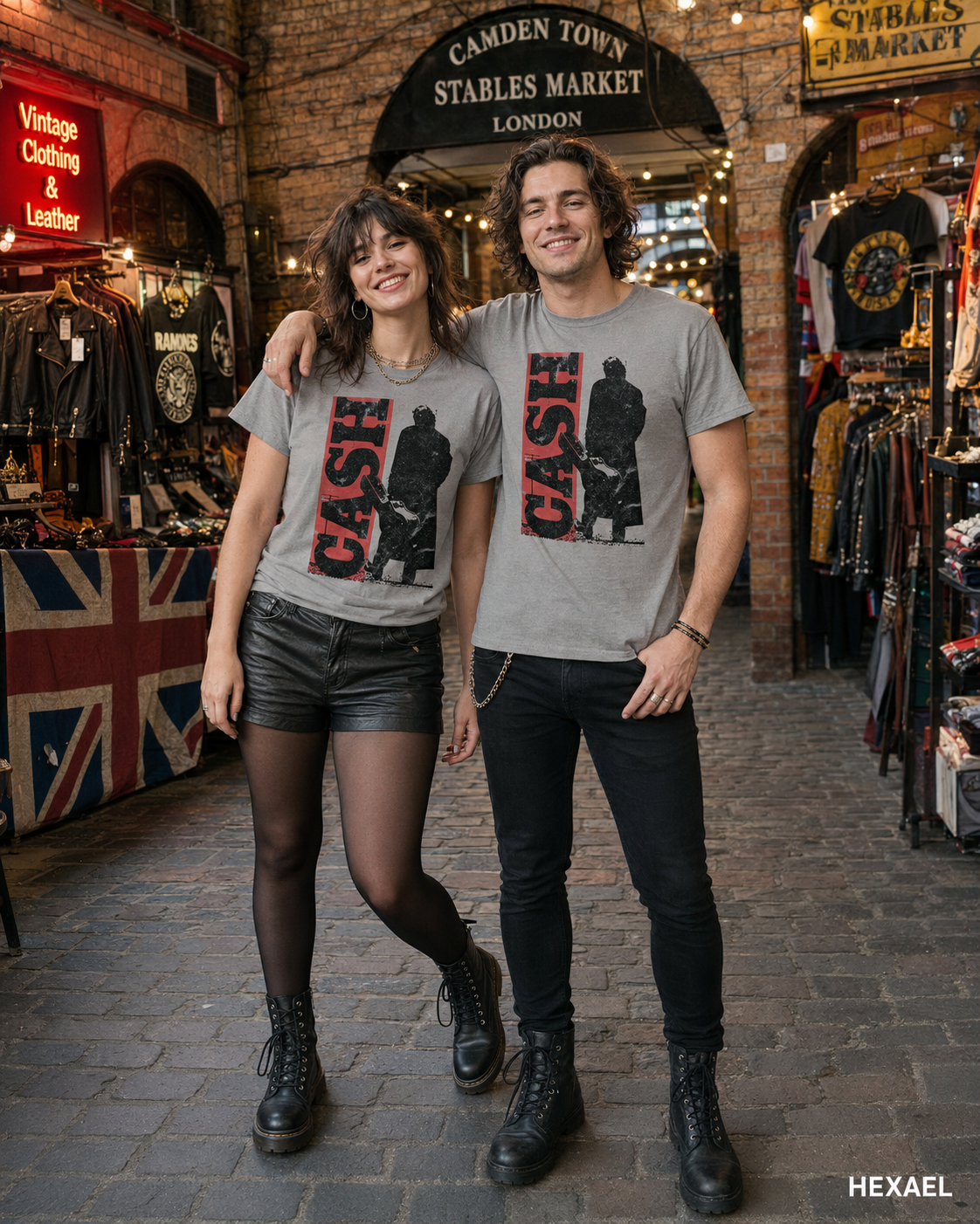 Johnny Cash Bold Silhouette T-Shirt