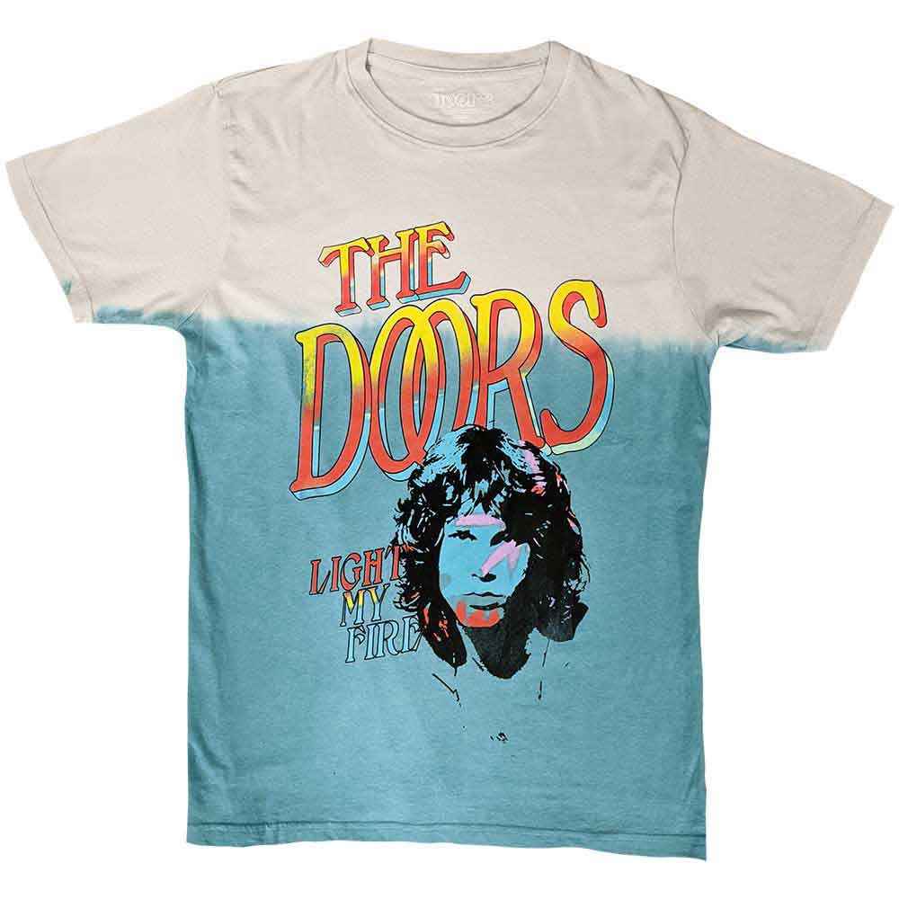 The Doors Light My Fire Stacked Dip-Dye T-Shirt
