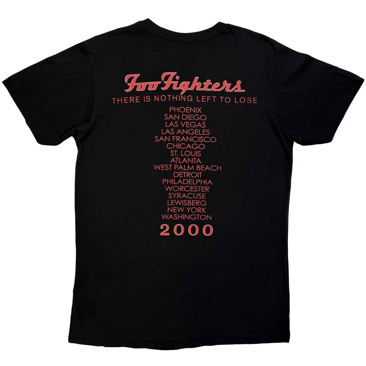 Foo Fighters Nothing Left To Lose Tour T-Shirt