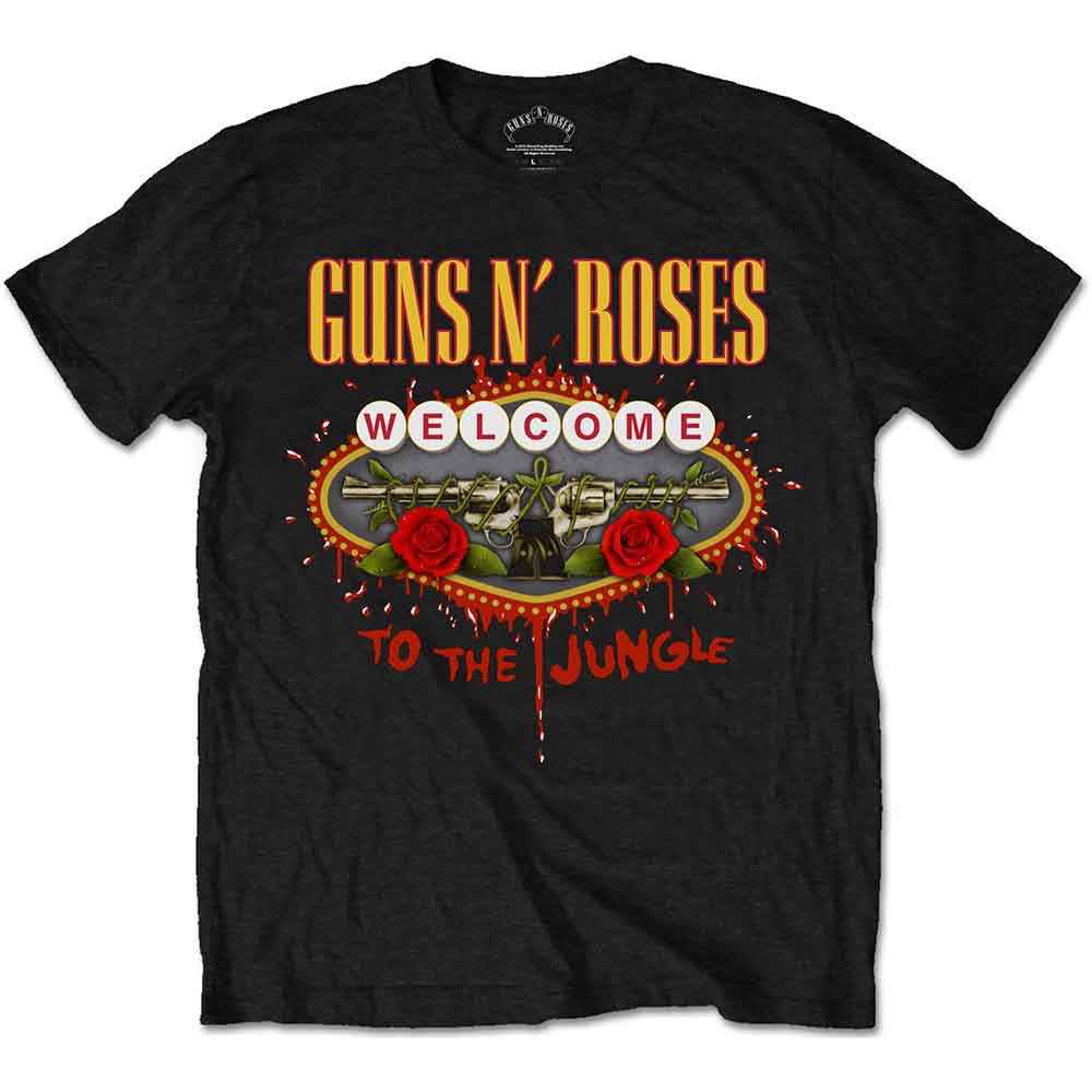 Guns N' Rosesd Welcome to the Jungle T-Shirt - Hexael