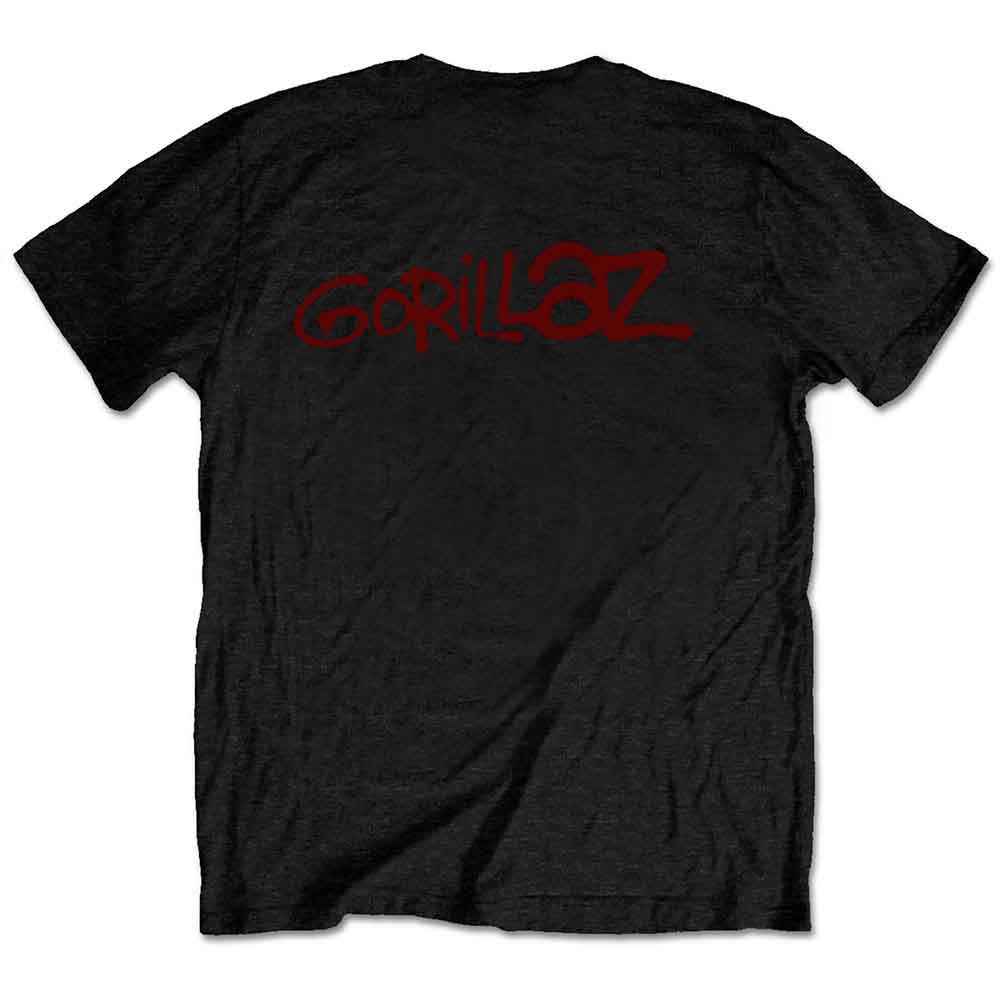 Gorillaz Group Green Jeep T-Shirt