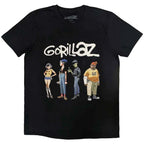 Gorillaz Spray Logo Group T-Shirt - Hexael