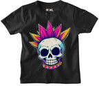 Punk Skull  kids T-shirt - Hexael