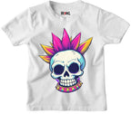 Punk Skull  kids T-shirt - Hexael