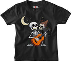Classic guitar  moon kids T-shirt - Hexael