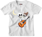 Classic guitar  moon kids T-shirt - Hexael