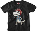 Funky Dino kids T-shirt - Hexael