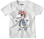 Funky Dino kids T-shirt - Hexael