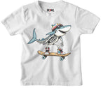 Skeleton Shark kids T-shirt - Hexael