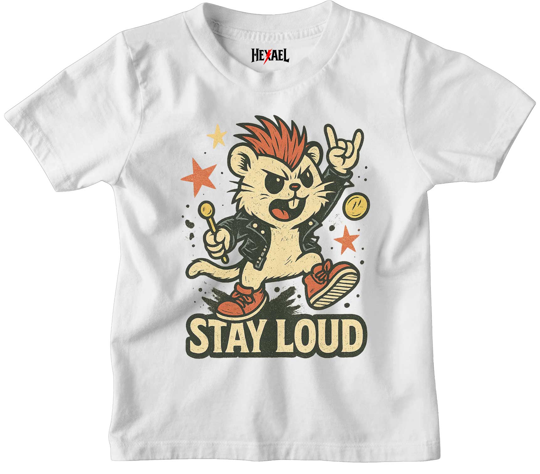 Rock Bunny Kids T-shirt
