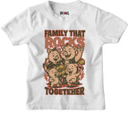 Family Rock Kids T-shirt - Hexael