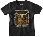 wild Rock Bunny Kids T-shirt - Hexael