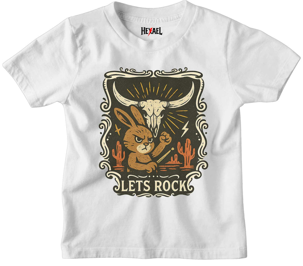 wild Rock Bunny Kids T-shirt