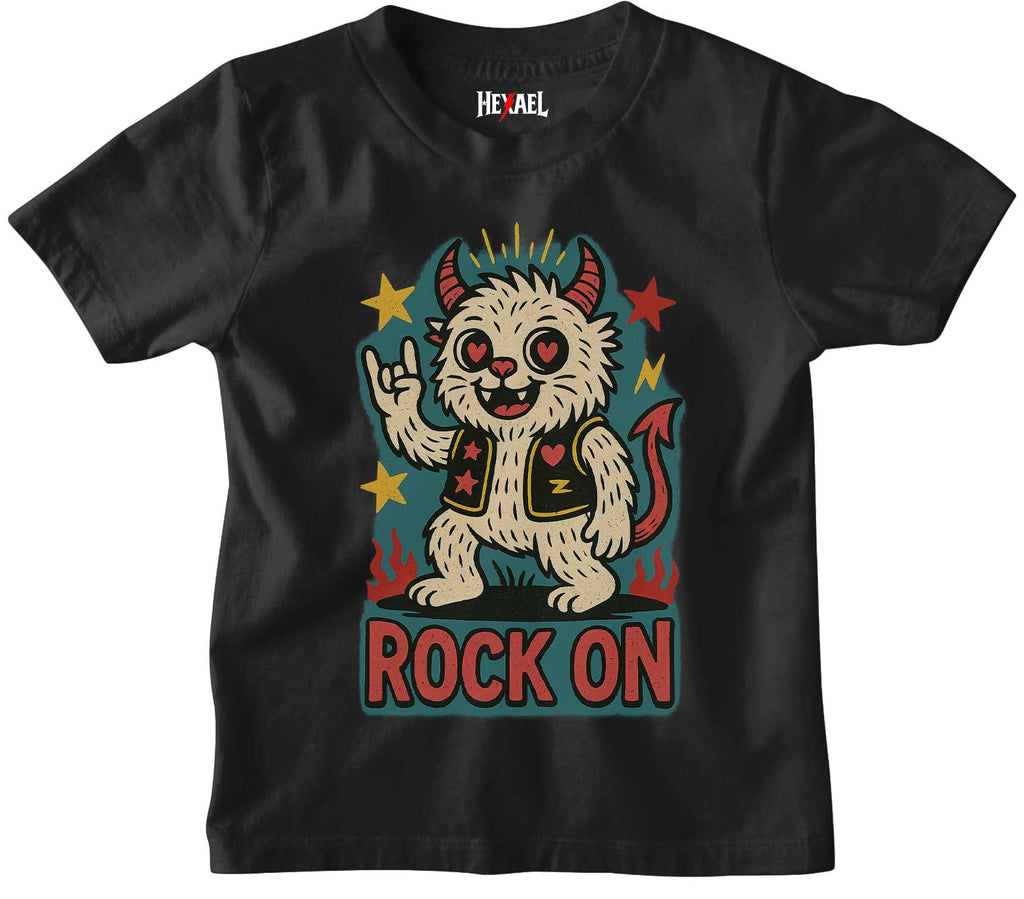Rock On Monster Kids T-shirt