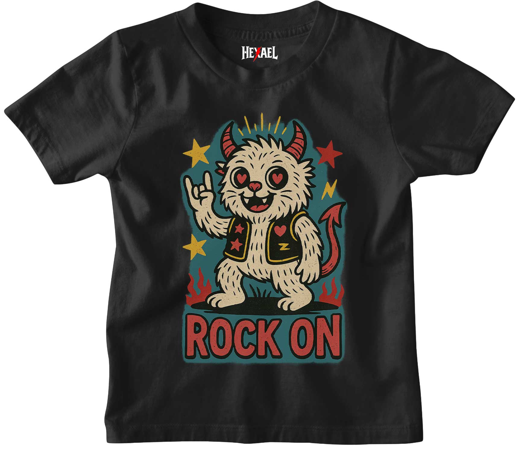Rock On Monster Kids T-shirt