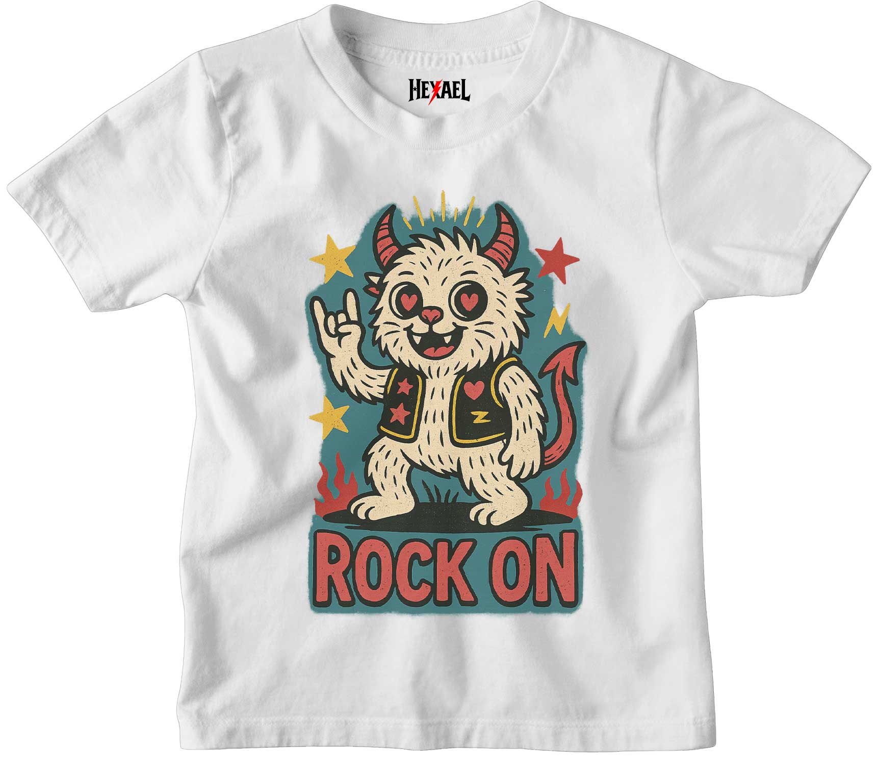 Rock On Monster Kids T-shirt