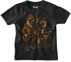 Rockin Roosters Kids T-shirt - Hexael