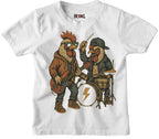 Rockin Roosters Kids T-shirt - Hexael