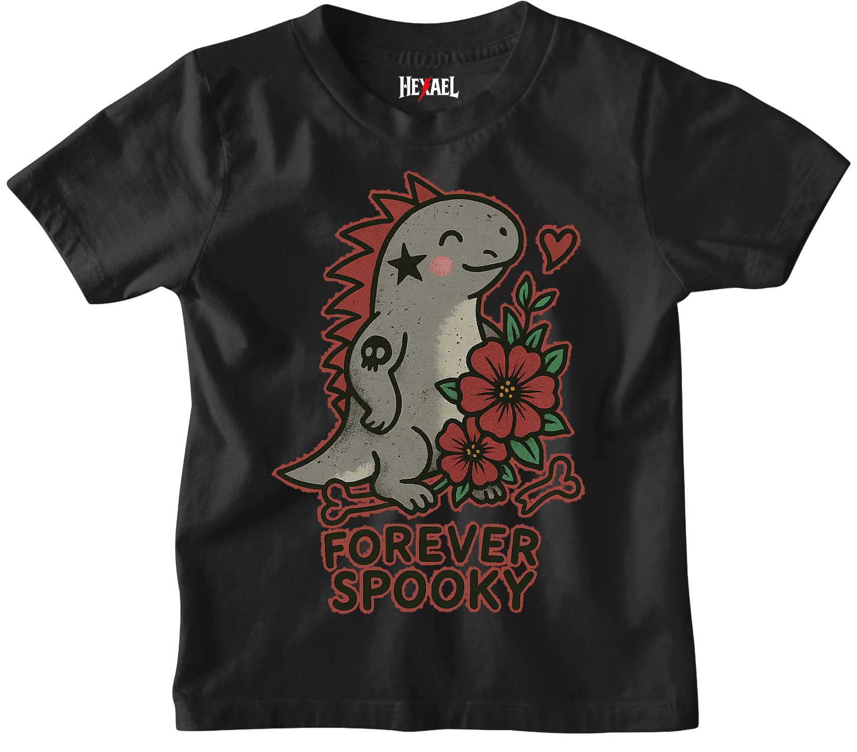 Dino Spooky Kids T-shirt