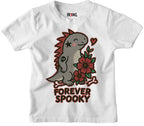 Dino Spooky Kids T-shirt - Hexael