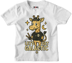 Giraffe Night Galactic Kids T-shirt - Hexael