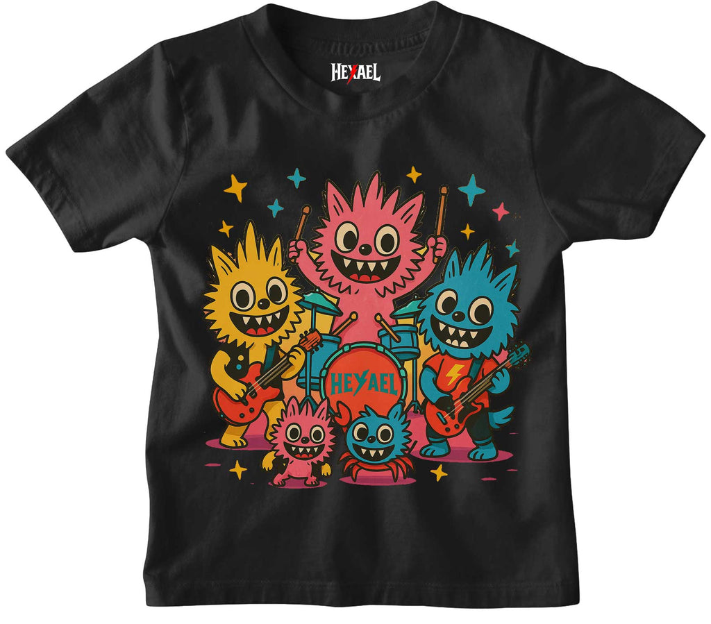 Little Rock Monsters Kids T-shirt