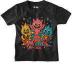 Little Rock Monsters Kids T-shirt - Hexael