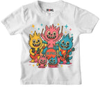 Little Rock Monsters Kids T-shirt - Hexael