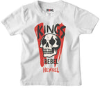 Rebel King Kids T-shirt - Hexael