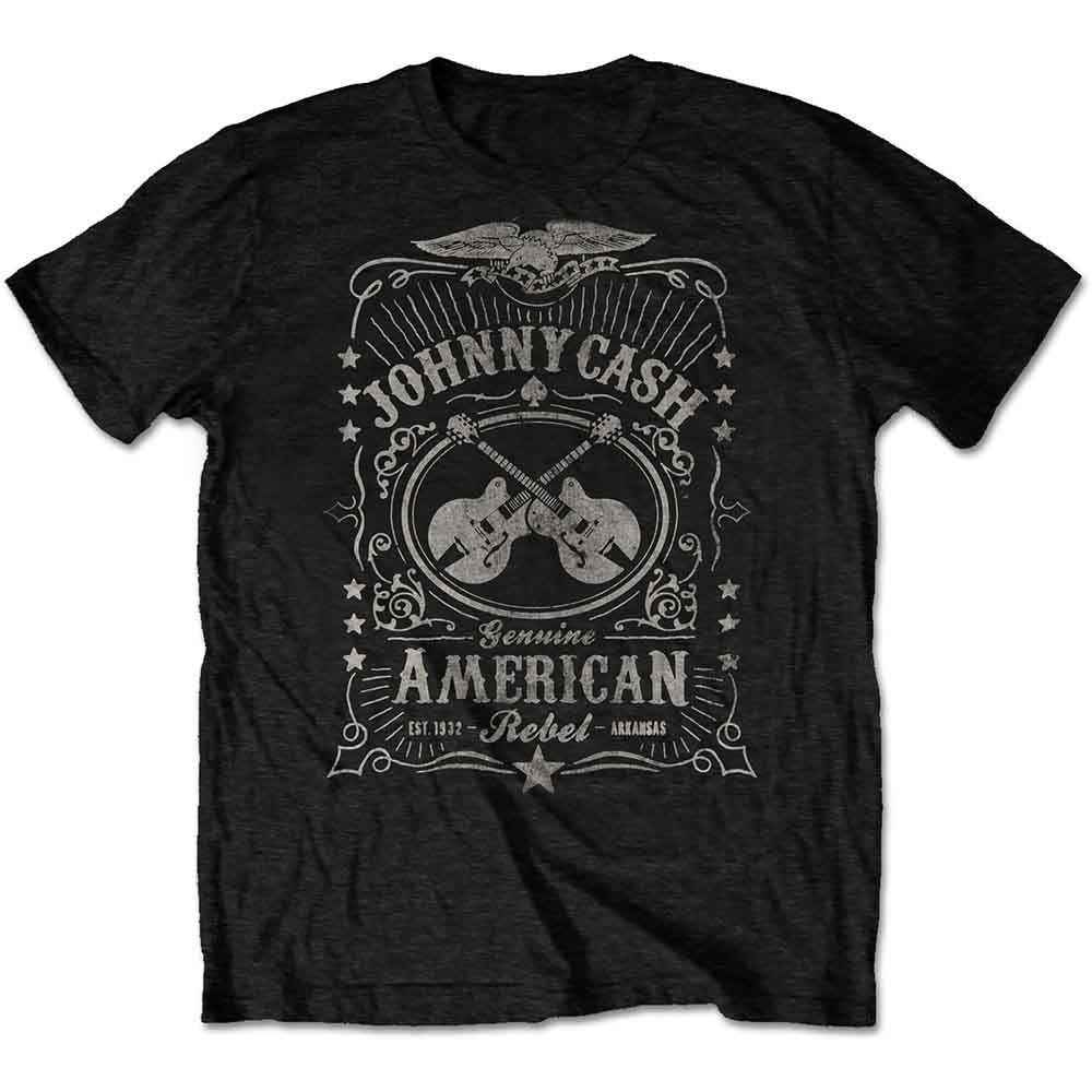 Johnny Cash American Rebel T-Shirt - Hexael