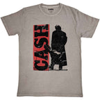 Johnny Cash Bold Silhouette T-Shirt - Hexael