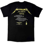 Metallica And Justice For All Tracks T-Shirt - Hexael