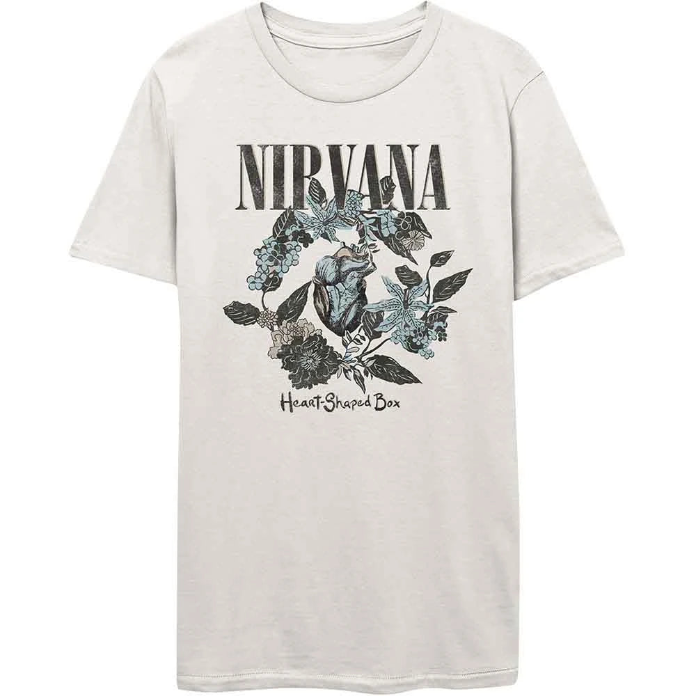 Nirvana Heart Shape Box T-Shirt - Hexael