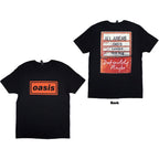 Oasis Definitely Maybe AAA Pass T-Shirt - Hexael