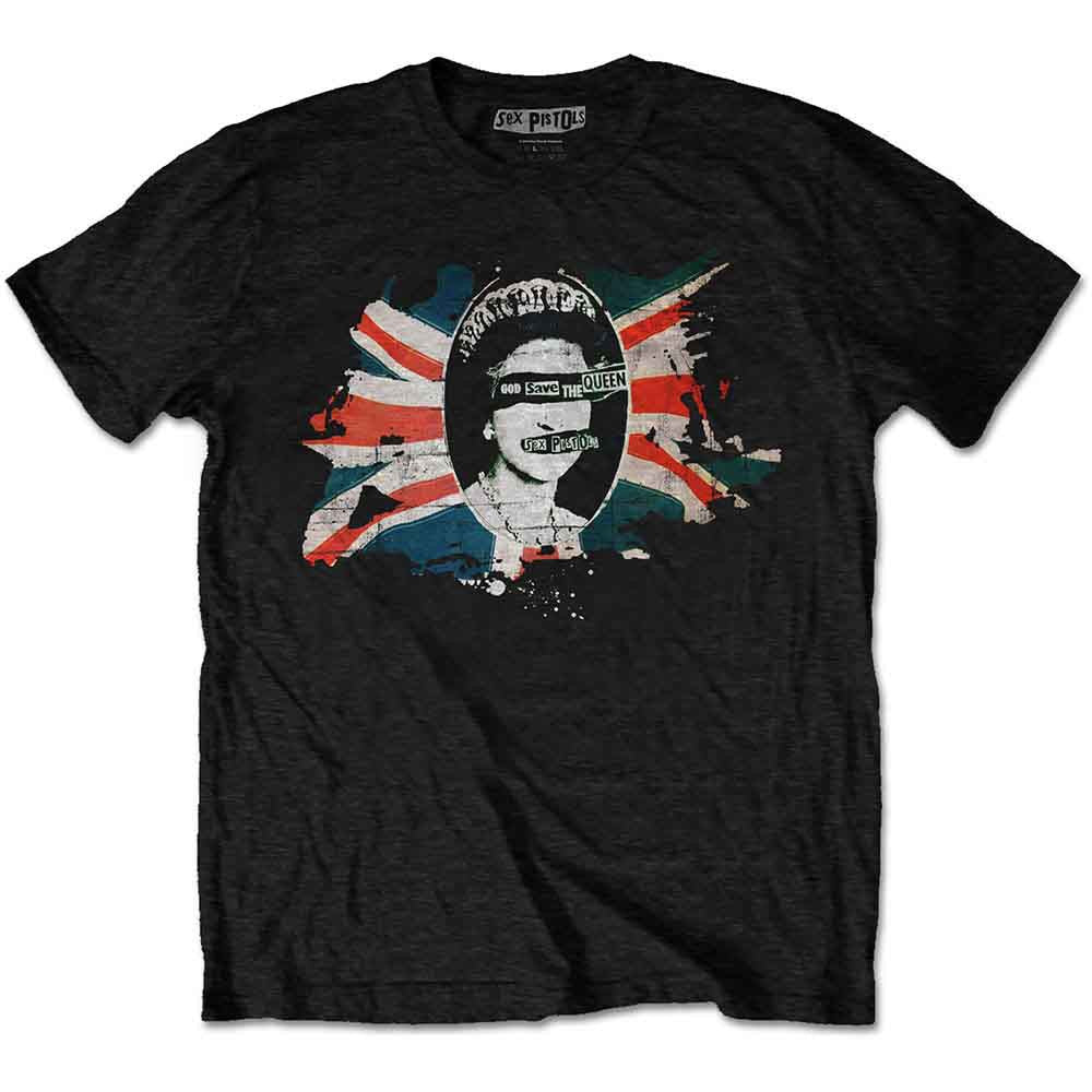 The Sex Pistols God Save The Queen Flag T-Shirt
