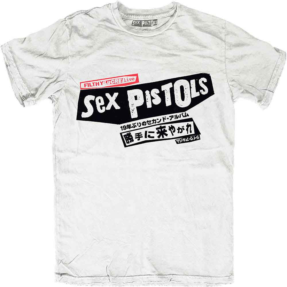 The Sex Pistols Filthy Lucre Japan T-Shirt