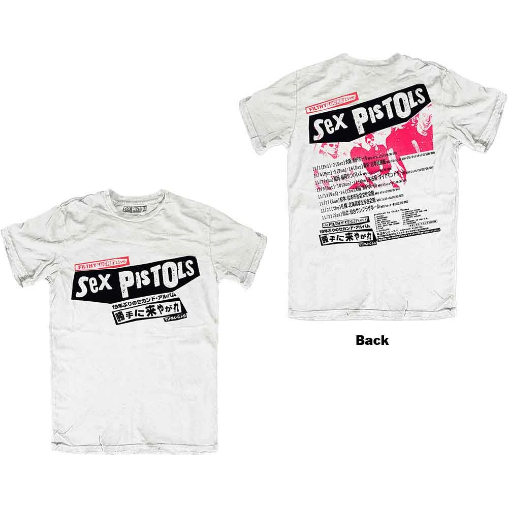 The Sex Pistols Filthy Lucre Japan T-Shirt