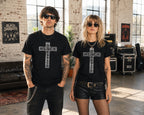 Black Sabbath Cross Embellished T-Shirt