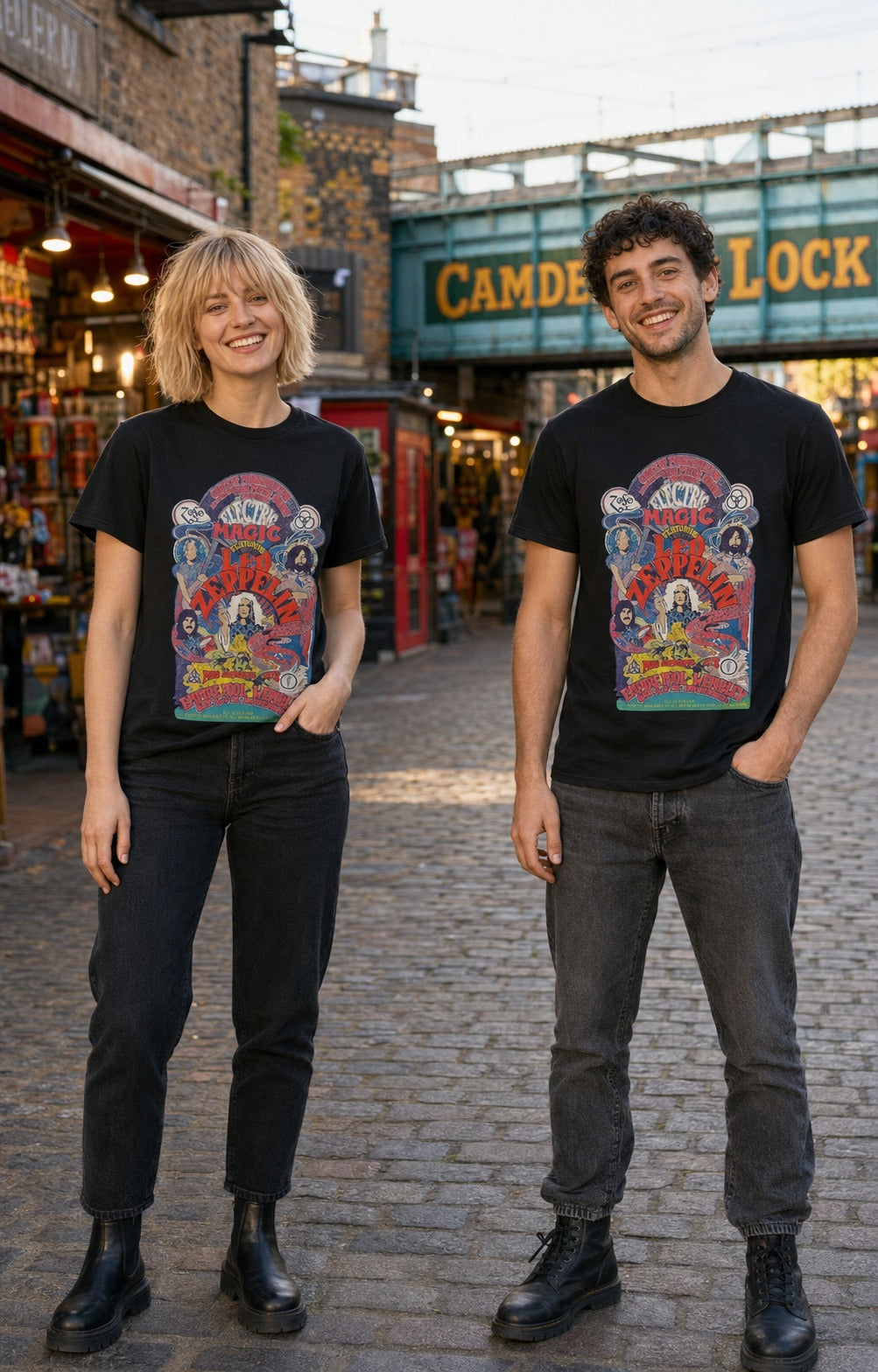 Led Zeppelin Full Colour Electric Magic T-Shirt
